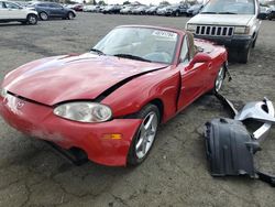 Salvage cars for sale at Vallejo, CA auction: 2001 Mazda MX-5 Miata Base