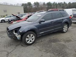 Salvage cars for sale at Exeter, RI auction: 2012 Subaru Outback 2.5I Limited
