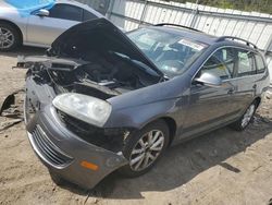 Salvage cars for sale at West Mifflin, PA auction: 2009 Volkswagen Jetta SE