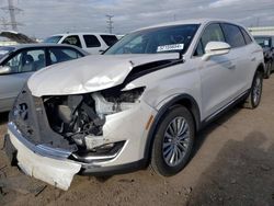 Vehiculos salvage en venta de Copart Elgin, IL: 2018 Lincoln MKX Select