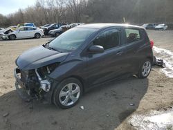 Chevrolet Spark LS salvage cars for sale: 2020 Chevrolet Spark LS