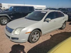 Ford Fusion SE salvage cars for sale: 2008 Ford Fusion SE