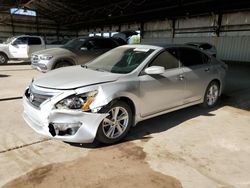 Nissan salvage cars for sale: 2015 Nissan Altima 2.5