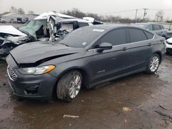 Salvage cars for sale at Hillsborough, NJ auction: 2019 Ford Fusion SE