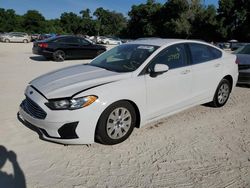 Salvage vehicles for parts for sale at auction: 2019 Ford Fusion S