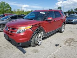 Salvage cars for sale from Copart Bridgeton, MO: 2011 Ford Explorer Limited