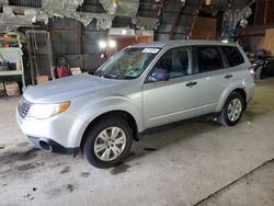 Salvage cars for sale at Albany, NY auction: 2009 Subaru Forester 2.5X