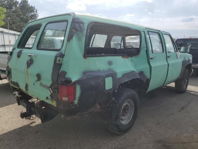 1984 Chevrolet Suburban K2