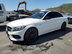 Mercedes-Benz salvage cars for sale: 2016 Mercedes-Benz C 450 4matic AMG