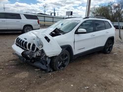 Salvage cars for sale from Copart Oklahoma City, OK: 2018 Jeep Cherokee Latitude