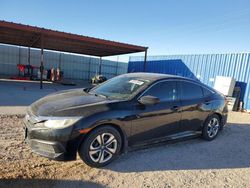 Salvage cars for sale at Andrews, TX auction: 2016 Honda Civic LX