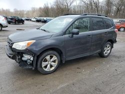 Salvage cars for sale from Copart Ellwood City, PA: 2014 Subaru Forester 2.5I Limited