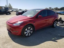 Salvage cars for sale at Hayward, CA auction: 2021 Tesla Model Y
