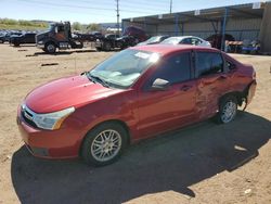 Salvage cars for sale at Colorado Springs, CO auction: 2010 Ford Focus SE