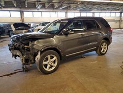 Ford Explorer xlt salvage cars for sale: 2017 Ford Explorer XLT