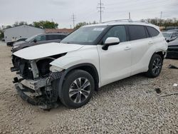 Salvage cars for sale from Copart Columbus, OH: 2020 Toyota Highlander XLE
