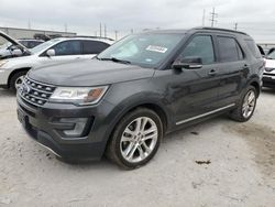 Salvage cars for sale from Copart Haslet, TX: 2017 Ford Explorer XLT