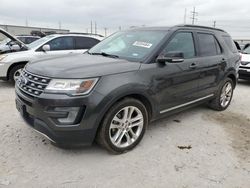 Salvage SUVs for sale at auction: 2017 Ford Explorer XLT