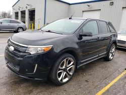 Salvage cars for sale at Rogersville, MO auction: 2013 Ford Edge Sport