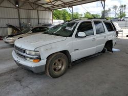 Chevrolet Vehiculos salvage en venta: 2001 Chevrolet Tahoe K1500