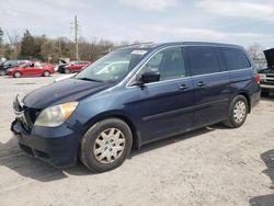 Salvage cars for sale at York Haven, PA auction: 2010 Honda Odyssey LX