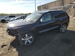 Salvage cars for sale from Copart Fredericksburg, VA: 2011 Jeep Grand Cherokee Overland