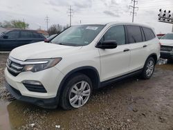 Salvage cars for sale at auction: 2017 Honda Pilot LX