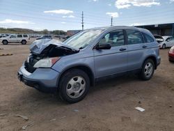 Salvage cars for sale at Colorado Springs, CO auction: 2009 Honda CR-V LX