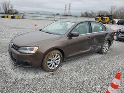 Salvage cars for sale at Barberton, OH auction: 2014 Volkswagen Jetta SE