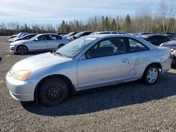 Salvage cars for sale from Copart Bowmanville, ON: 2003 Honda Civic LX