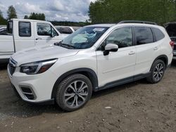 Salvage cars for sale from Copart Arlington, WA: 2021 Subaru Forester Limited