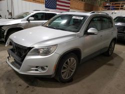 Salvage cars for sale from Copart Anchorage, AK: 2010 Volkswagen Tiguan SE