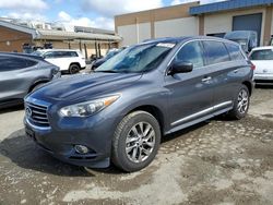 Salvage cars for sale at Hayward, CA auction: 2013 Infiniti JX35