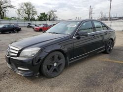 Salvage cars for sale at West Mifflin, PA auction: 2011 Mercedes-Benz C 300 4matic