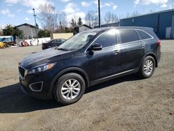 Salvage trucks for sale at Anchorage, AK auction: 2017 KIA Sorento LX