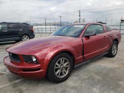 Salvage cars for sale at Sun Valley, CA auction: 2005 Ford Mustang
