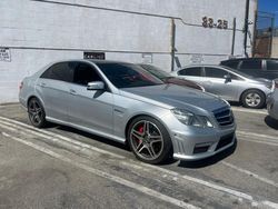 Salvage cars for sale from Copart Van Nuys, CA: 2010 Mercedes-Benz E 63 AMG