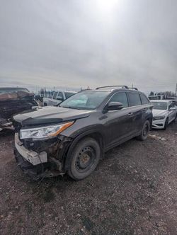 Salvage cars for sale from Copart Ontario Auction, ON: 2014 Toyota Highlander Limited