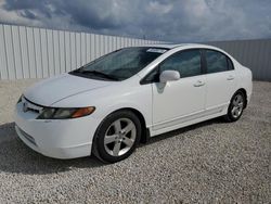 Salvage cars for sale from Copart Arcadia, FL: 2008 Honda Civic EX