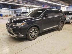 SUV salvage a la venta en subasta: 2016 Mitsubishi Outlander SE