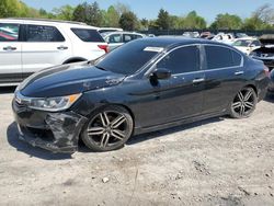 Salvage cars for sale from Copart Madisonville, TN: 2017 Honda Accord Sport