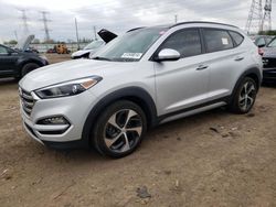 Hyundai salvage cars for sale: 2017 Hyundai Tucson Limited