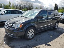 Salvage cars for sale at Portland, OR auction: 2016 Chrysler Town & Country Touring