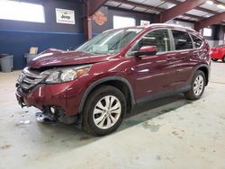 Salvage cars for sale at East Granby, CT auction: 2014 Honda CR-V EXL