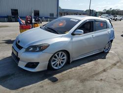 Salvage cars for sale from Copart Orlando, FL: 2009 Toyota Corolla Matrix XRS