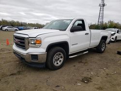 Salvage cars for sale from Copart Windsor, NJ: 2015 GMC Sierra C1500