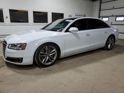 Salvage cars for sale at Blaine, MN auction: 2015 Audi A8 L Quattro