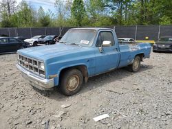 Salvage cars for sale at Waldorf, MD auction: 1981 GMC C1500