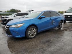 Salvage cars for sale from Copart Orlando, FL: 2017 Toyota Camry LE