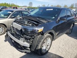 Salvage cars for sale at Bridgeton, MO auction: 2021 Ford Explorer Limited